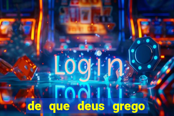 de que deus grego eu sou filho percy jackson